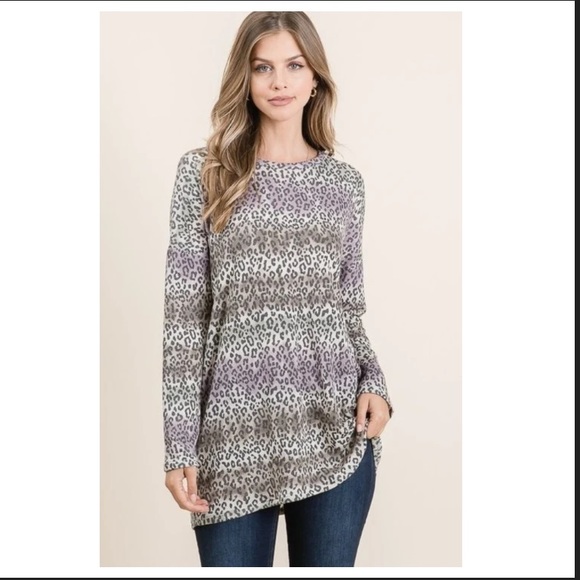 ❤️animal print tunic top - Picture 3 of 6